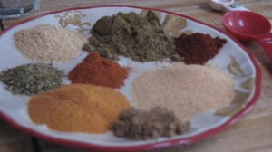 Dried spices turn "broth" into "sauce"